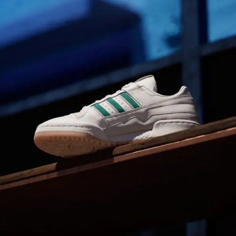 giày adidas originals forum low cl 'active green sandy pink' if7220