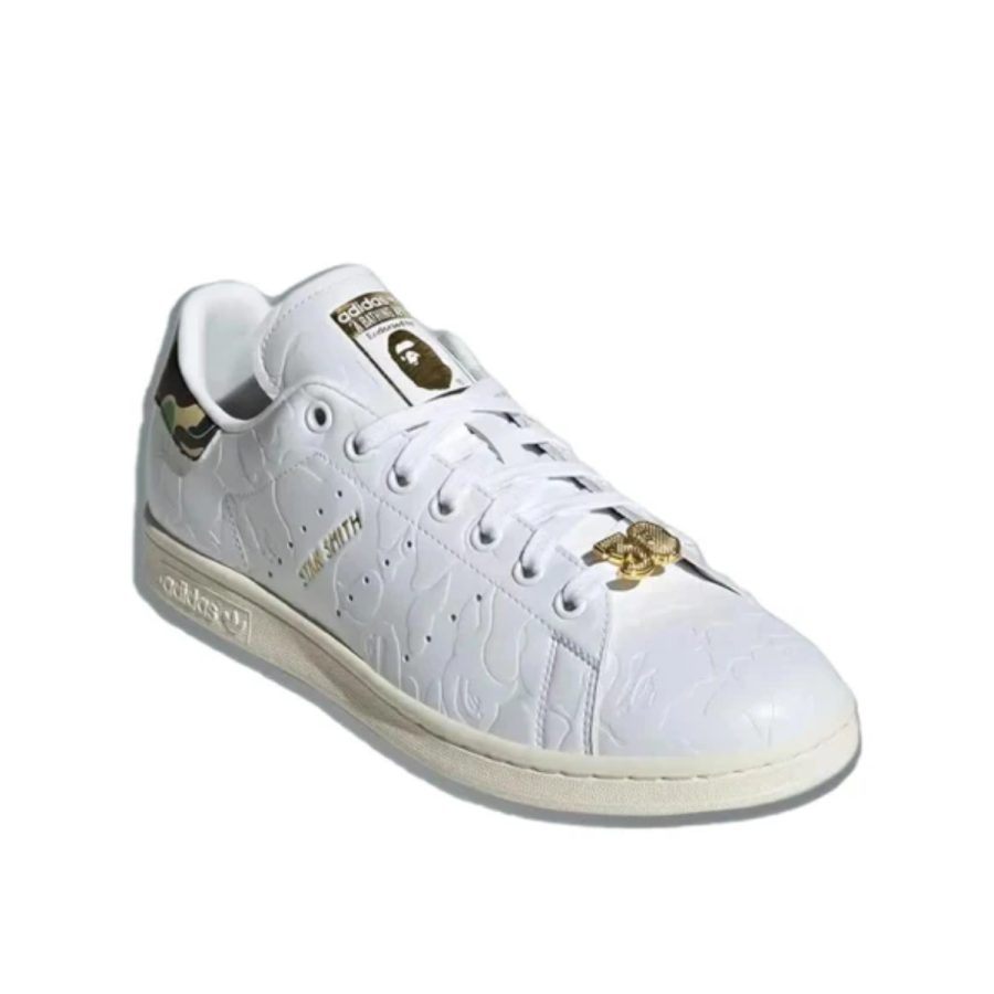 giày adidas x a bathing ape stan smith '30th anniversary' ig1115