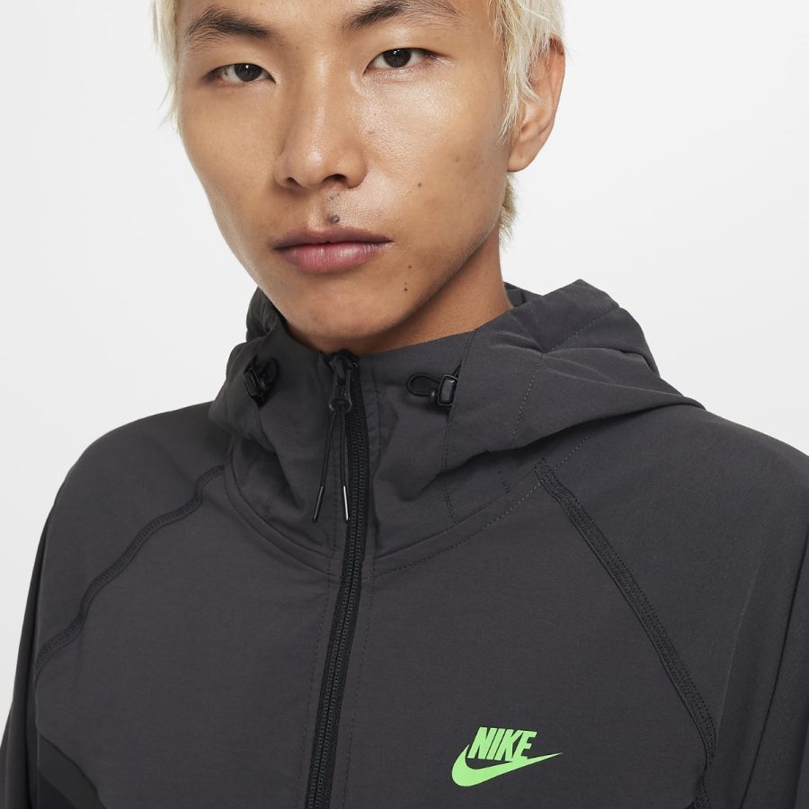 áo nike tech windrunner men's woven full zip jacket hm7152-013