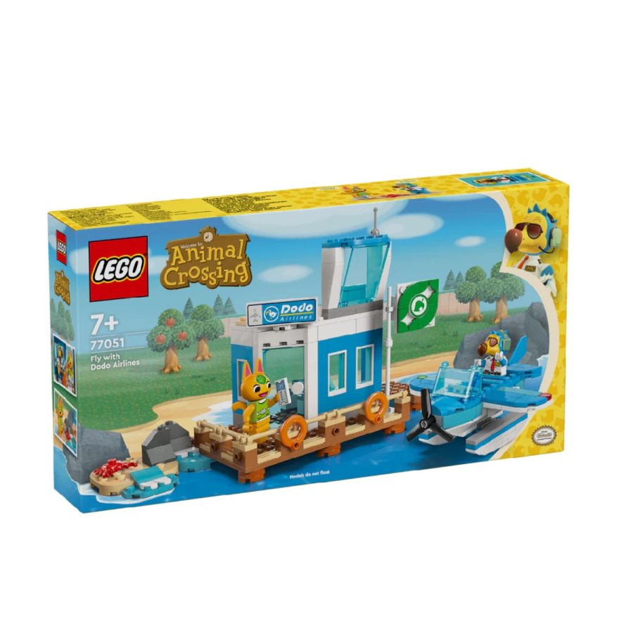 lego animal crossing bay cùng máy bay dodo 77051