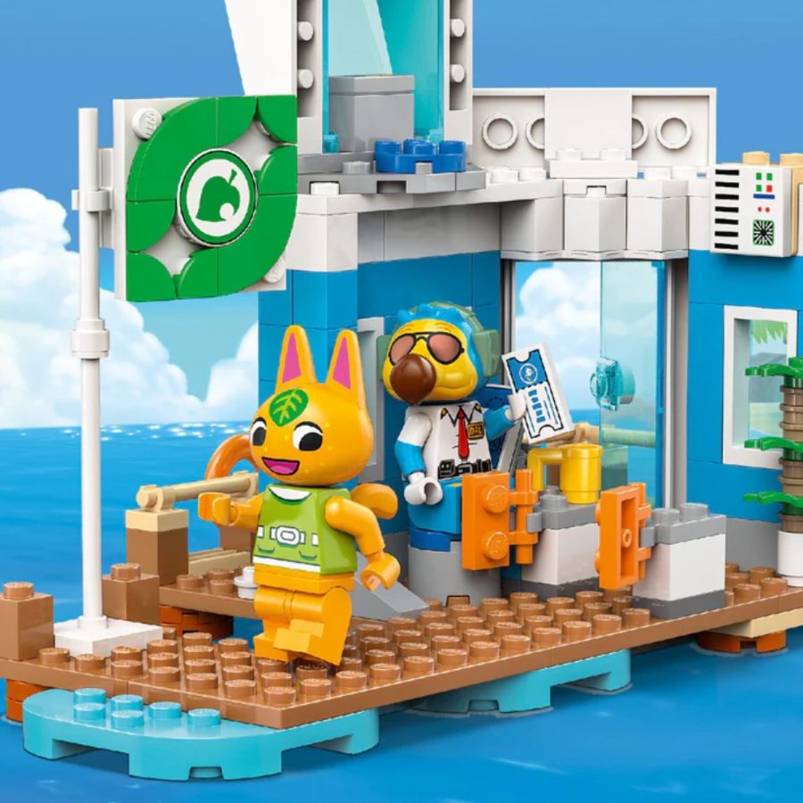 lego animal crossing bay cùng máy bay dodo 77051