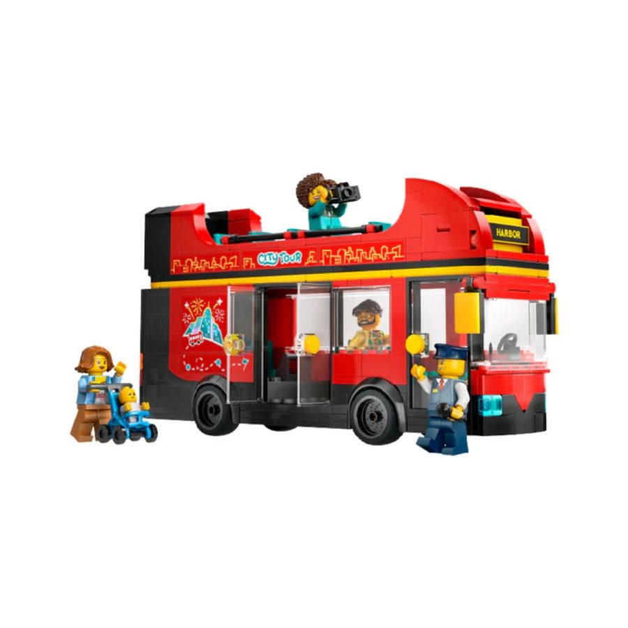 lego city xe buýt hai tầng màu đỏ 60407