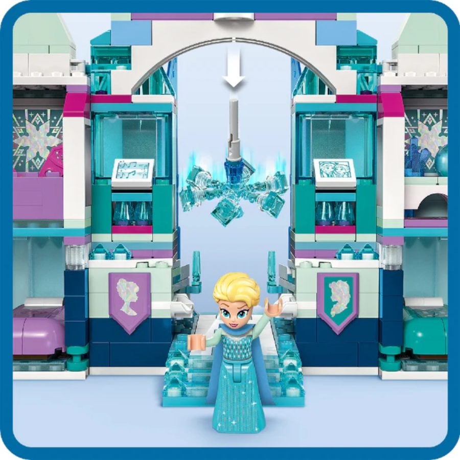 lego disney princess lâu đài băng của công chúa elsa 43244