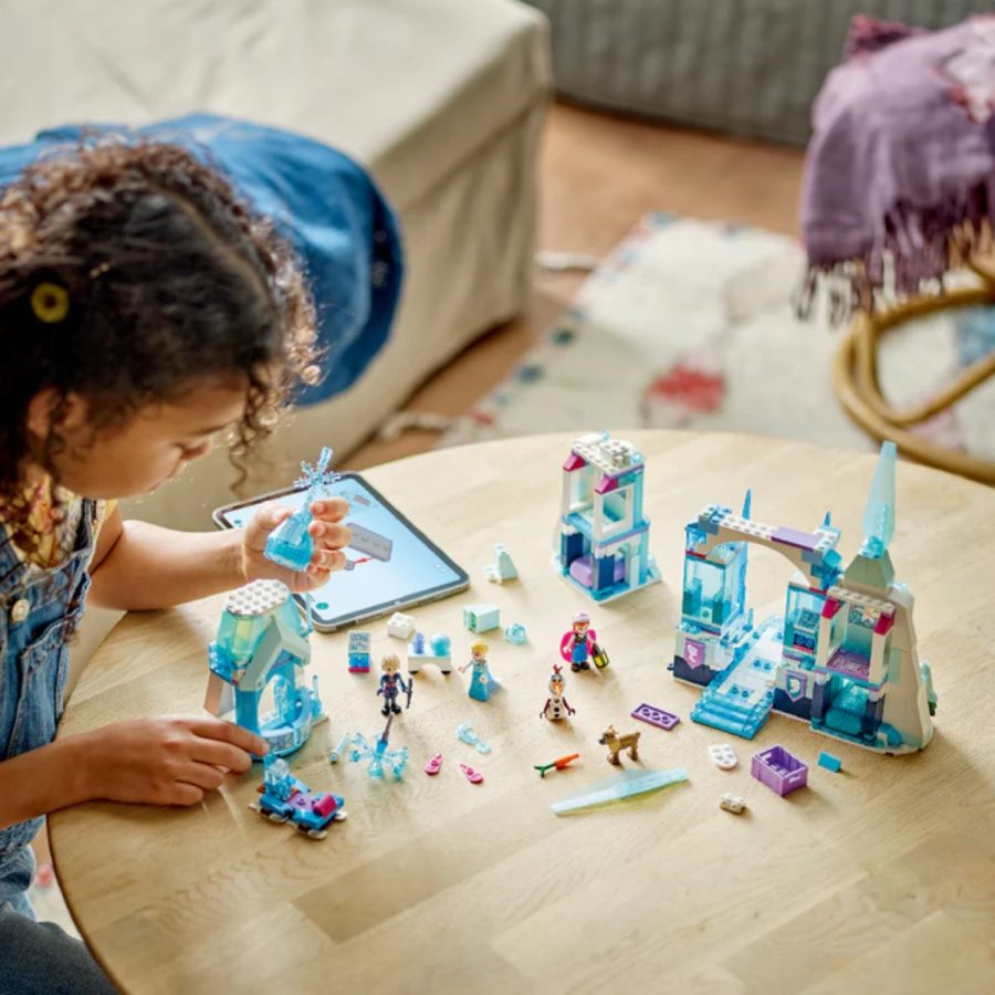 lego disney princess lâu đài băng của công chúa elsa 43244