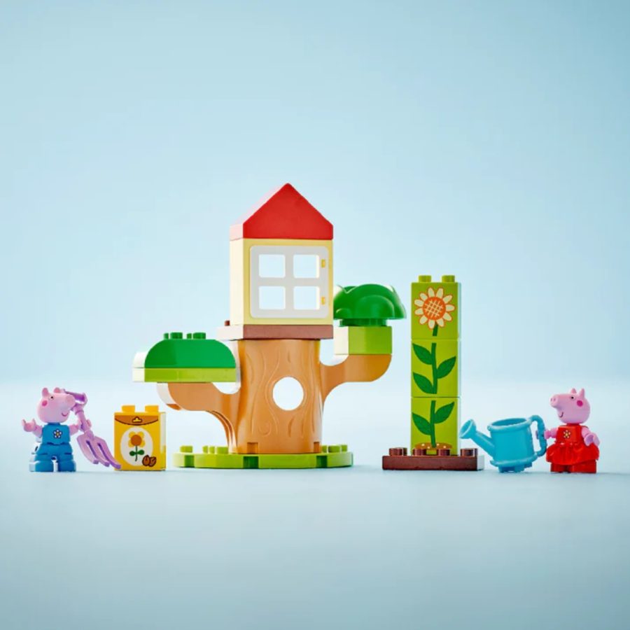 lego duplo khu vườn và nhà cây của peppa pig 10431