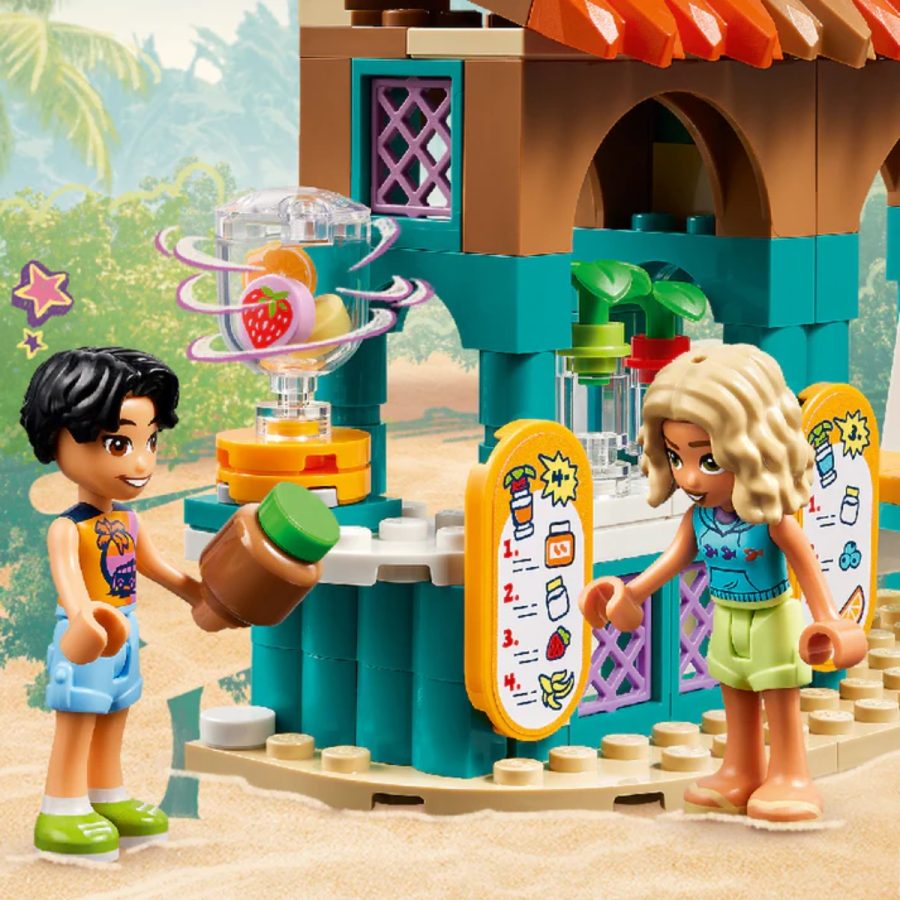 lego friends quầy sinh tố bãi biển 42625