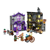 lego harry porter cửa hàng đũa phép và cửa hàng áo choàng phép thuật 76439