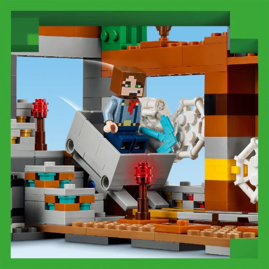 lego minecraft hầm mỏ vùng hoang mạc 21263