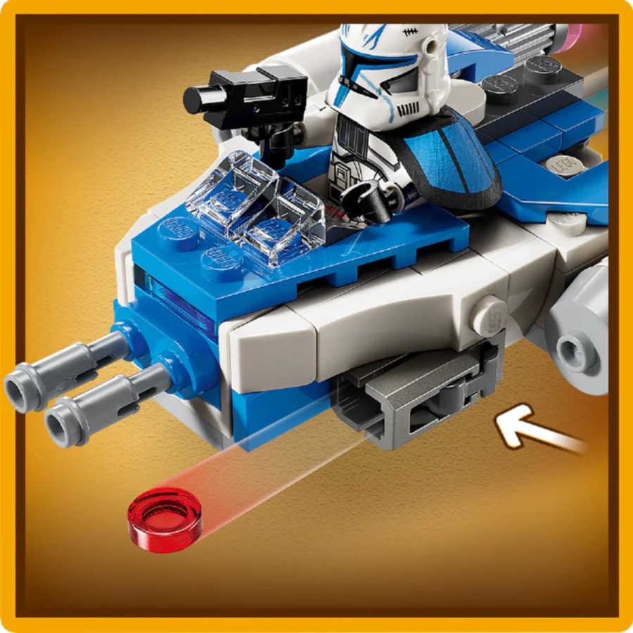 lego star wars phi cơ y-wing™ của đội trưởng rex 75391