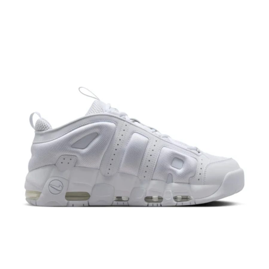 giày nike air more uptempo low 'triple white' fz3055-100