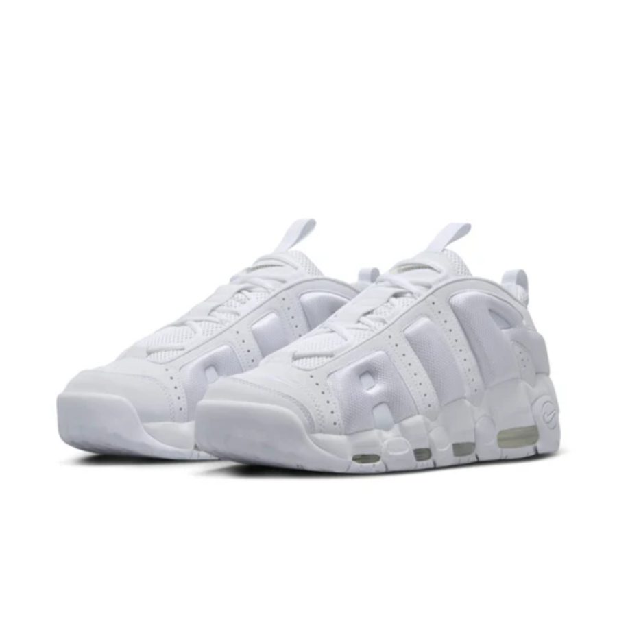 giày nike air more uptempo low 'triple white' fz3055-100