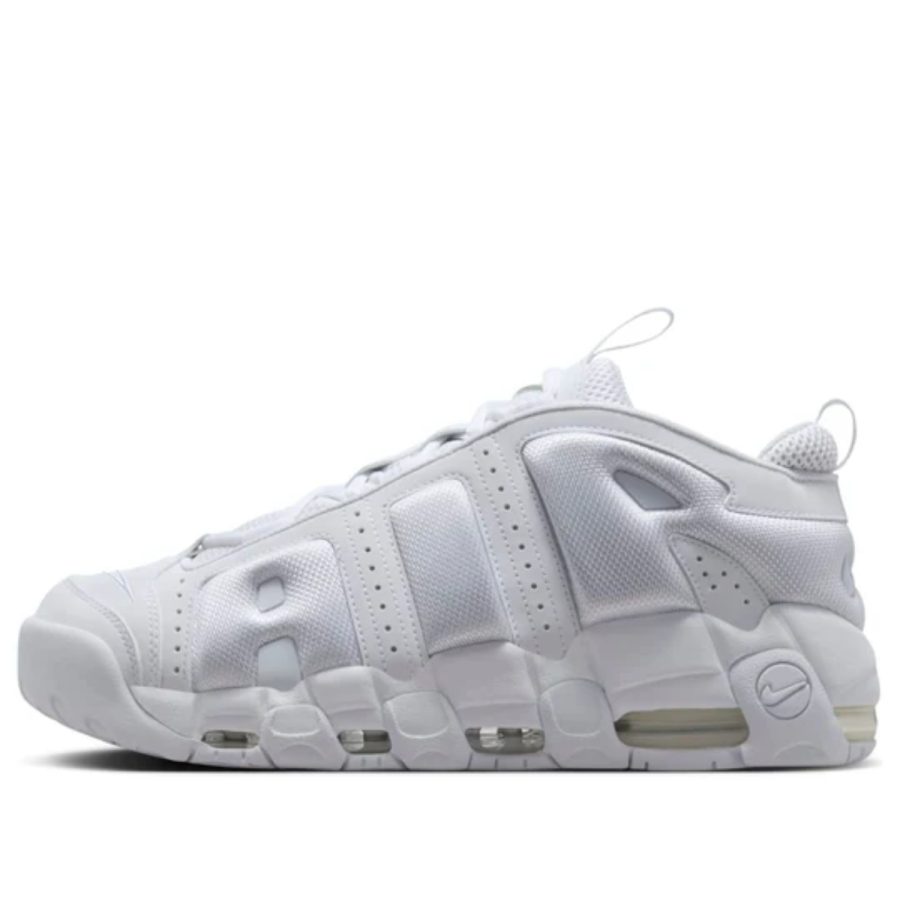 nike air more uptempo low 'triple white' fz3055-100