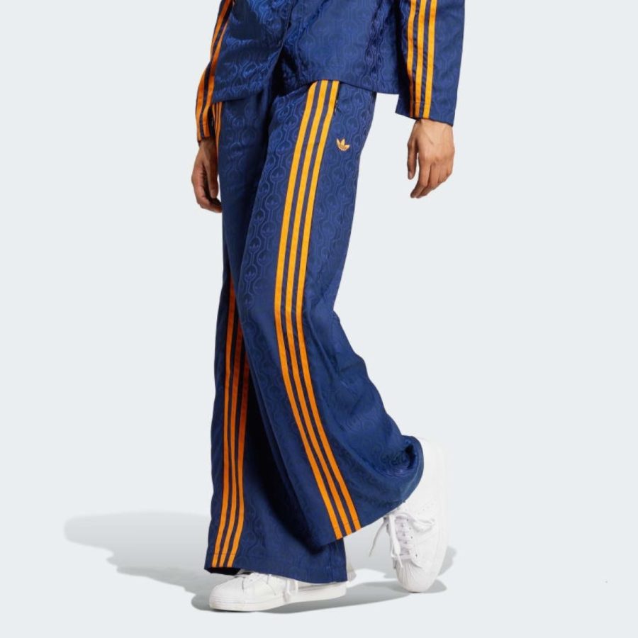 quần adidas 70s wide leg pants - night indigo jn7663