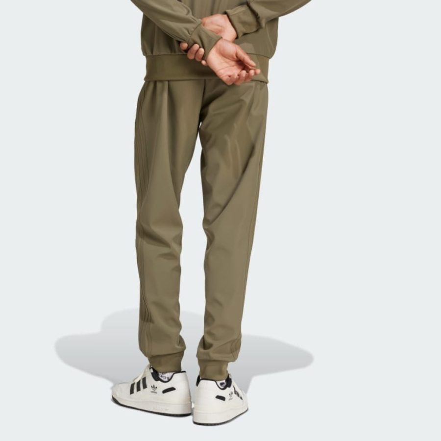 quần adidas bonded sst track pants - olive strata iy4878