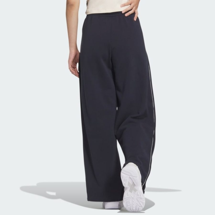 quần adidas collegiate wide leg sweat pants - night navy jd6371