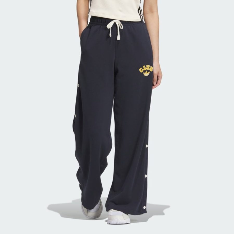 quần adidas collegiate wide leg sweat pants - night navy jd6371