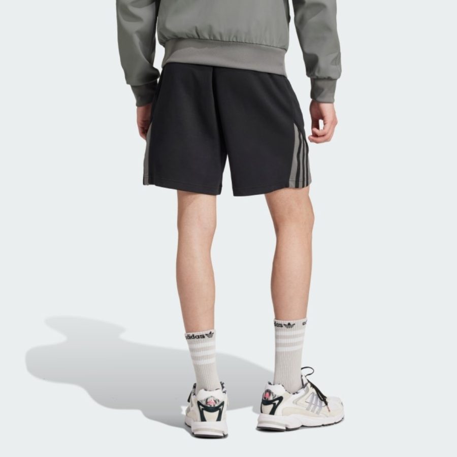 quần adidas colorblocked sst shorts - black iw5821