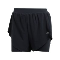 quần adidas designed for training heat.rdy hiit 2-in-1 shorts - black im8178