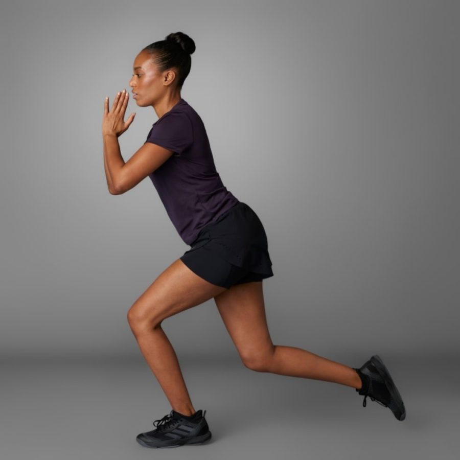 quần adidas designed for training heat.rdy hiit 2-in-1 shorts - black im8178