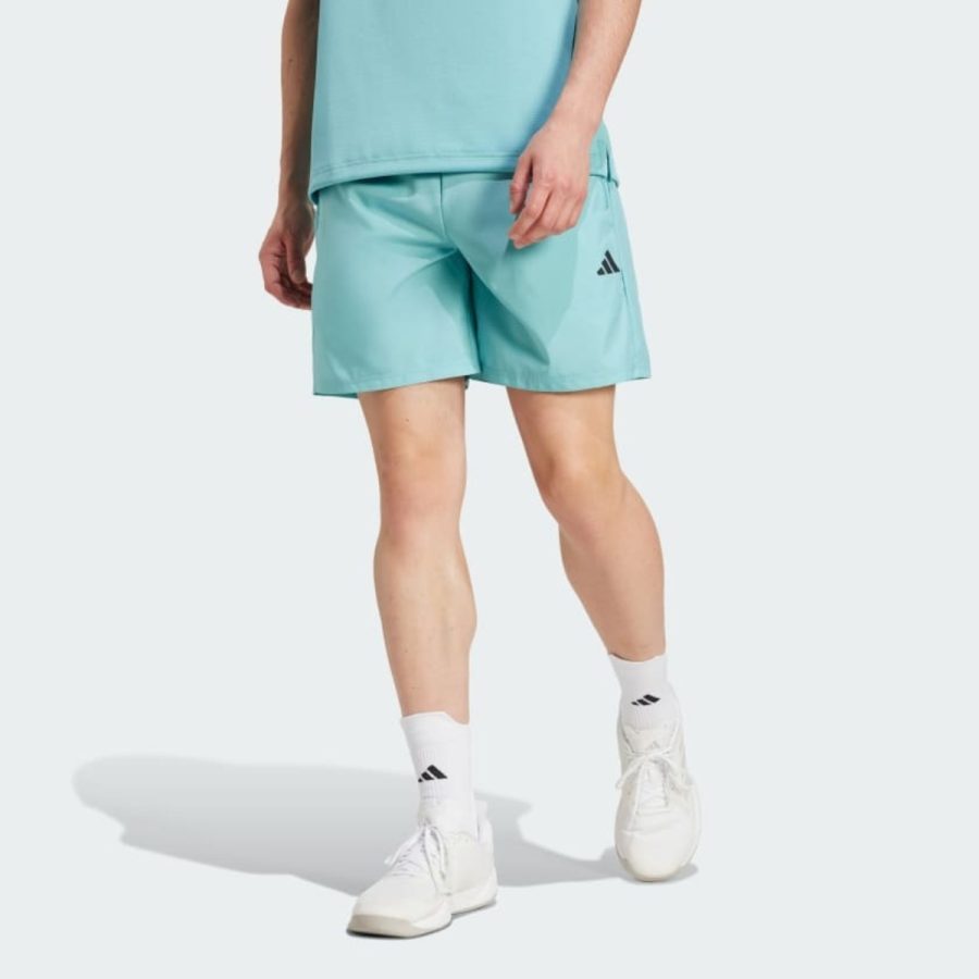 quần adidas train essentials woven training shorts - mint tone iw3419