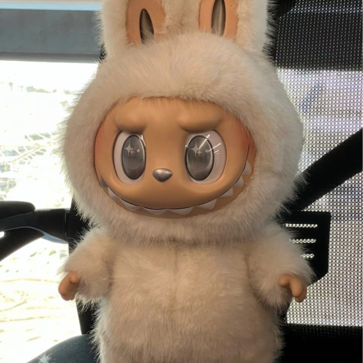 the monsters labubu angel in clouds vinyl face doll 4