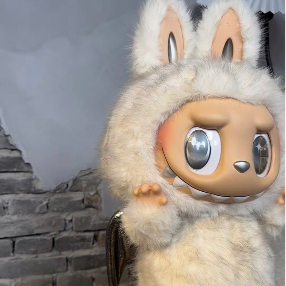 The Monsters Labubu Angel in Clouds Vinyl Face doll - tác