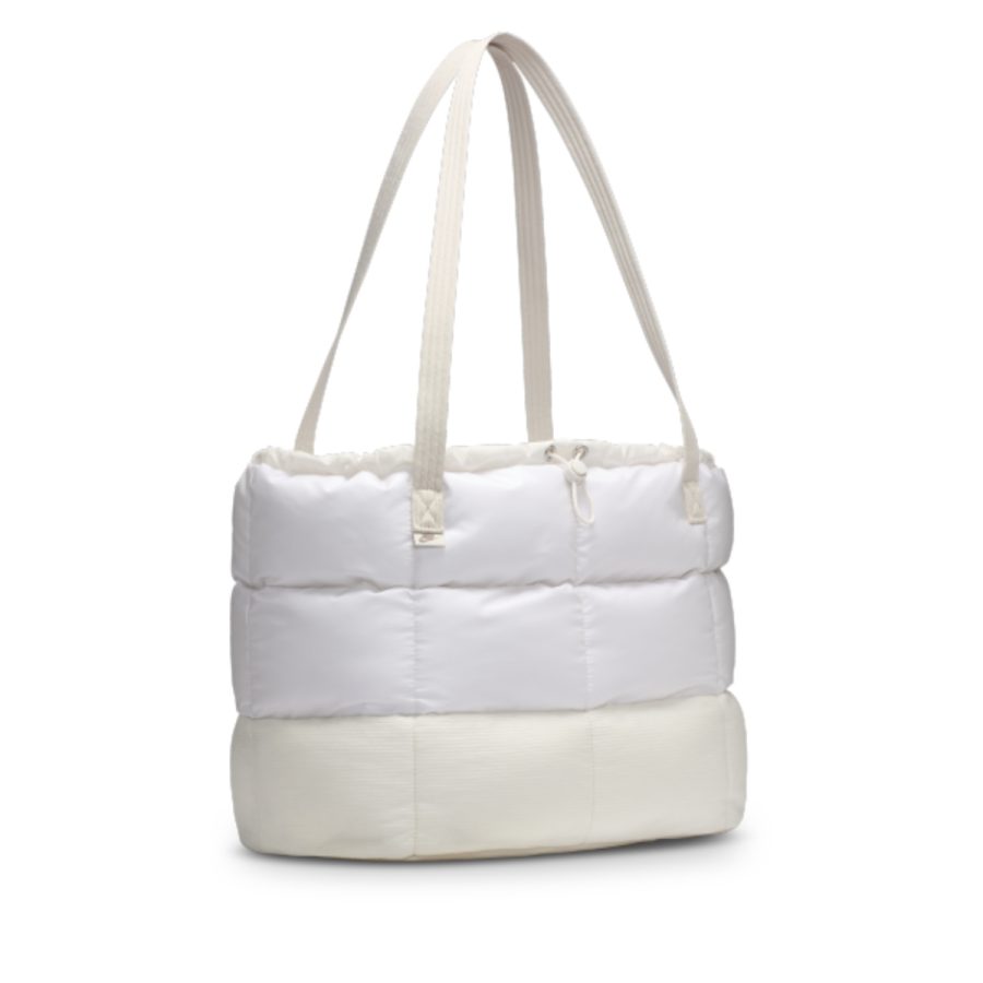 túi nike sportswear puffle tote bag white fz1316-104