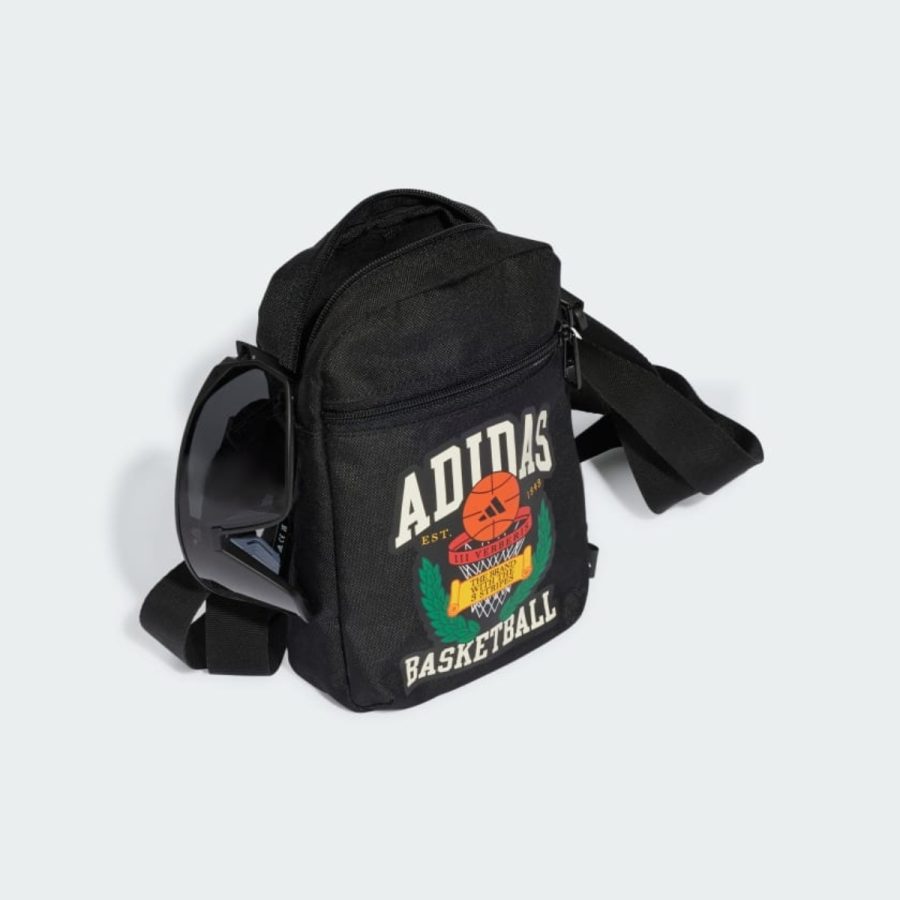 túi adidas unisex hoops organizer - black jd6648
