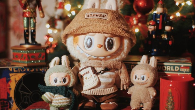 bo suu tap labubu giang sinh