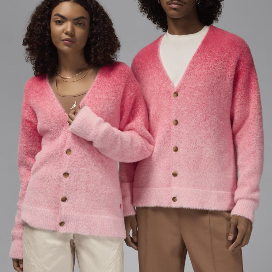 áo air jordan men's cardigan 'pink' fv7426-629