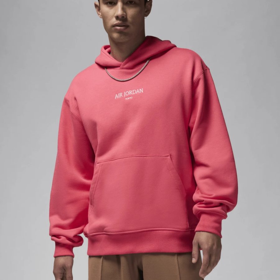áo air jordan wordmark fleece tokyo pullover hoodie fz1172-629