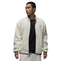 áo jordan flight men's high-pile fleece jacket 'white' fv7448-133