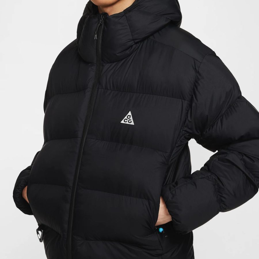 áo nike acg 'luna lake' padding primaloft® men's therma fit adv loose hooded jacket 'black' fv8911-010