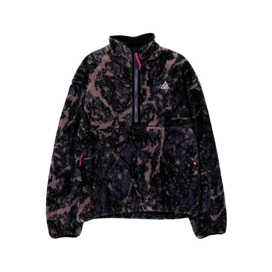 áo nike acg _canwell glacier_ men's therma-fit adv windproof half-zip top fz8623-573