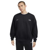 áo nike club men's oversized crew-neck sweatshirt 'black' hq2962-010