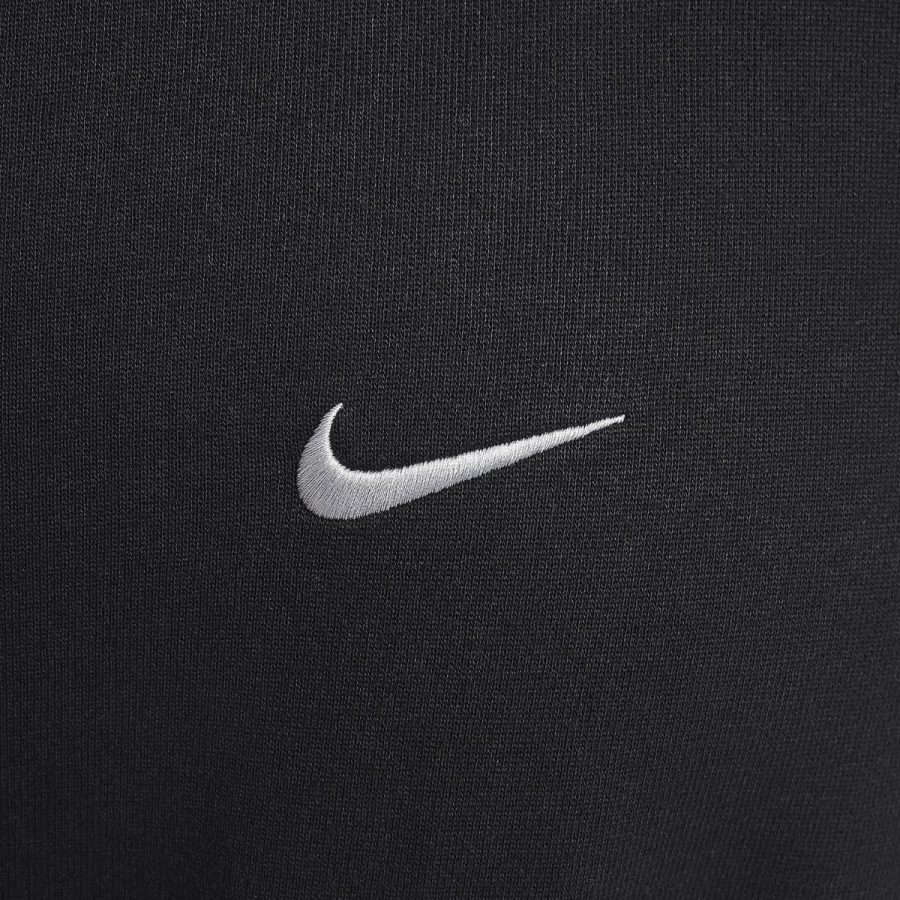 áo nike club men's oversized crew-neck sweatshirt 'black' hq2962-010