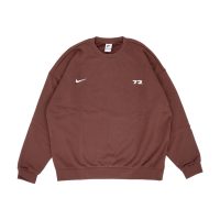 áo nike club men's oversized crew-neck sweatshirt 'red' hq2962-231