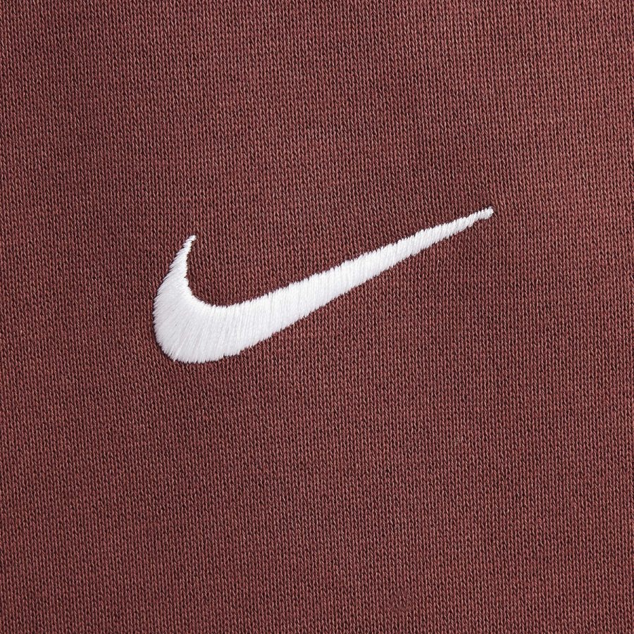 áo nike club men's oversized crew-neck sweatshirt 'red' hq2962-231