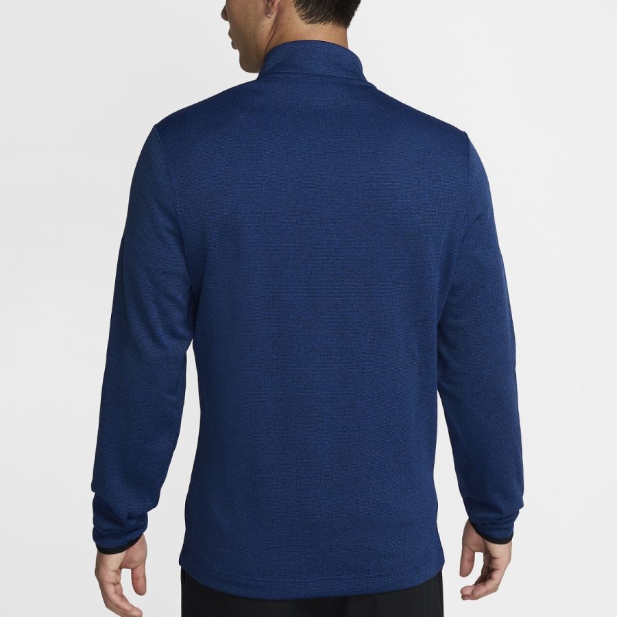 áo nike therma-fit victory men's 14-zip golf top 'hyper royal' dn1948-405