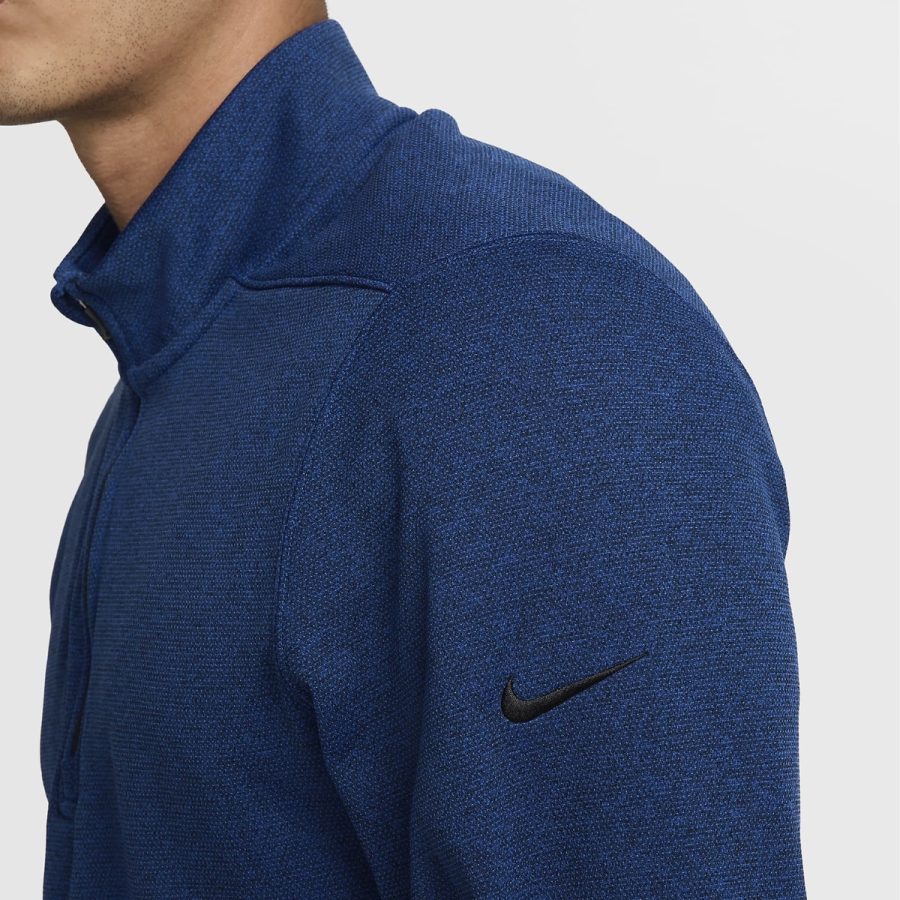 áo nike therma-fit victory men's 14-zip golf top 'hyper royal' dn1948-405