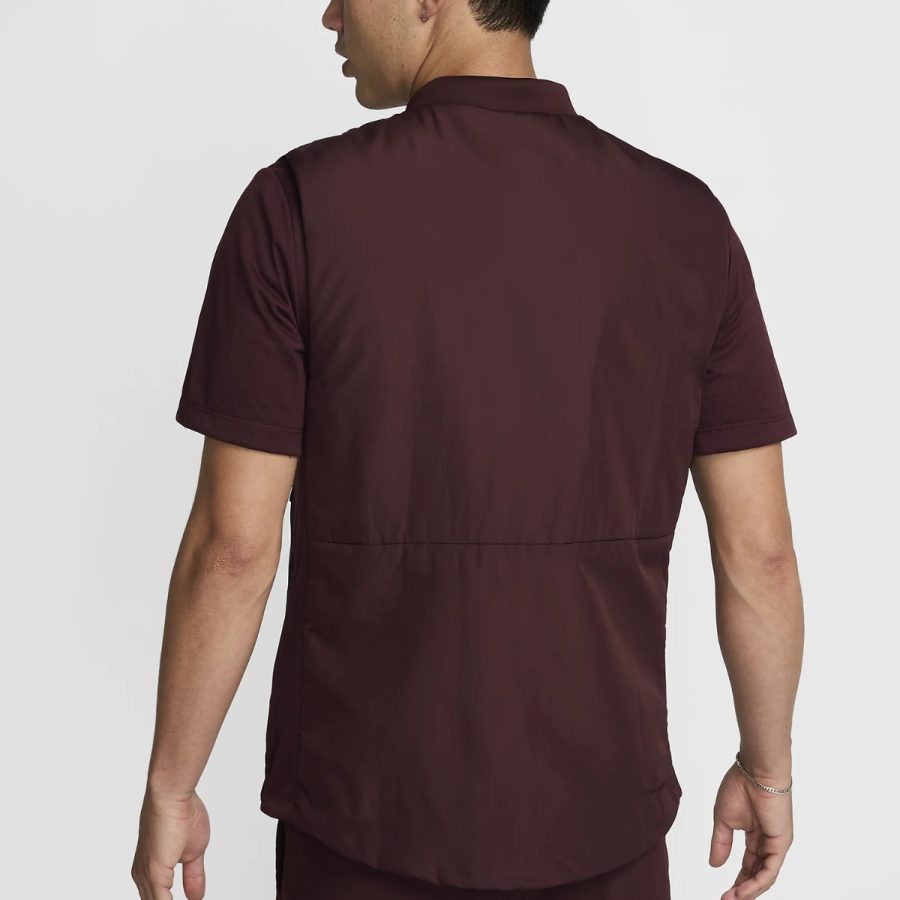 áo nike therma fit unlimited men's training best burgundy crush fb7554-652