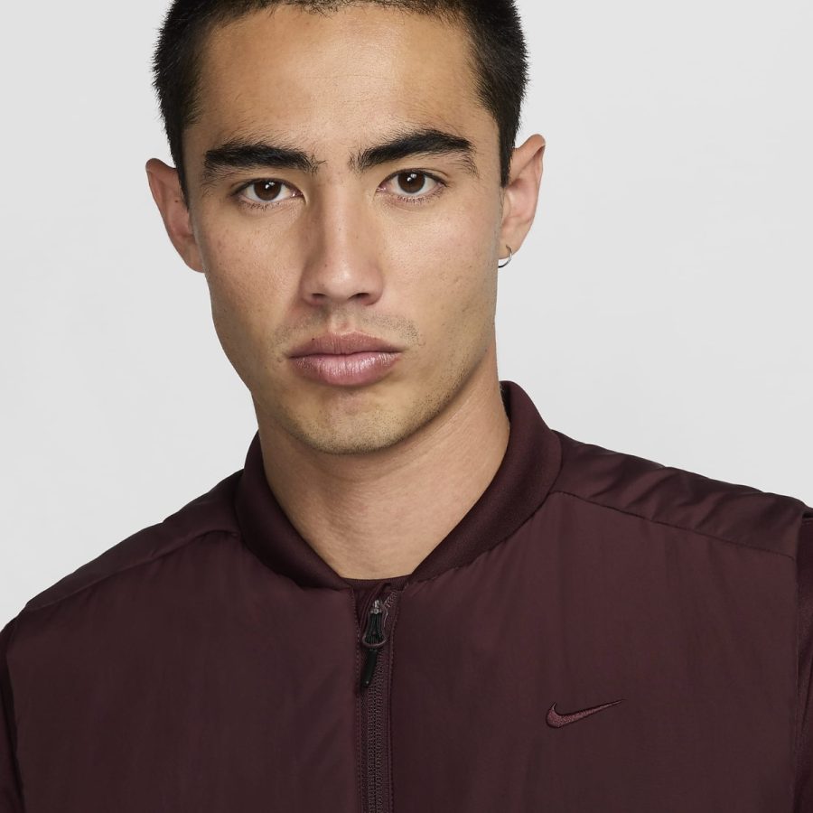 áo nike therma fit unlimited men's training best burgundy crush fb7554-652