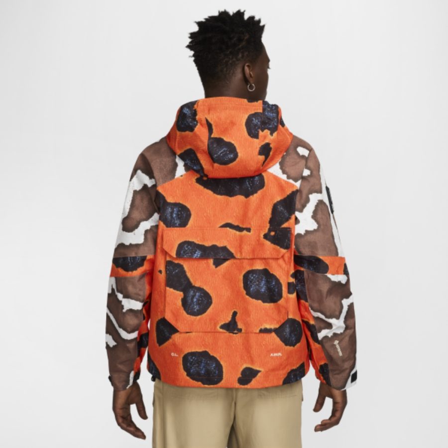 áo nike x nocta opal hooded jacket asia sizing 'safety orange' fz3254-819