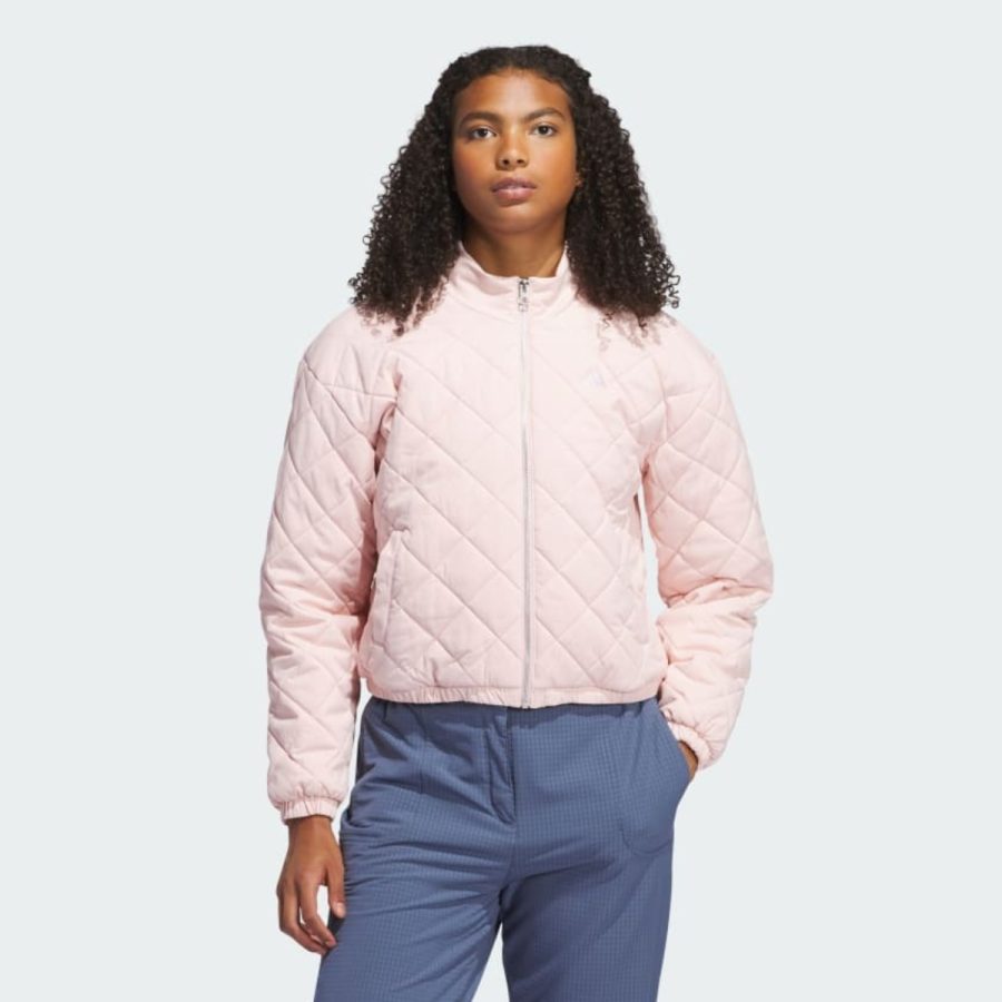 áo adidas go-to quilted jacket - sandy pink im5566