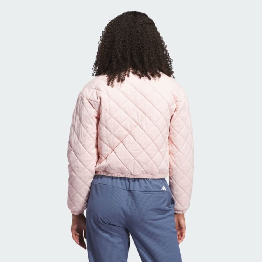 áo adidas go-to quilted jacket - sandy pink im5566