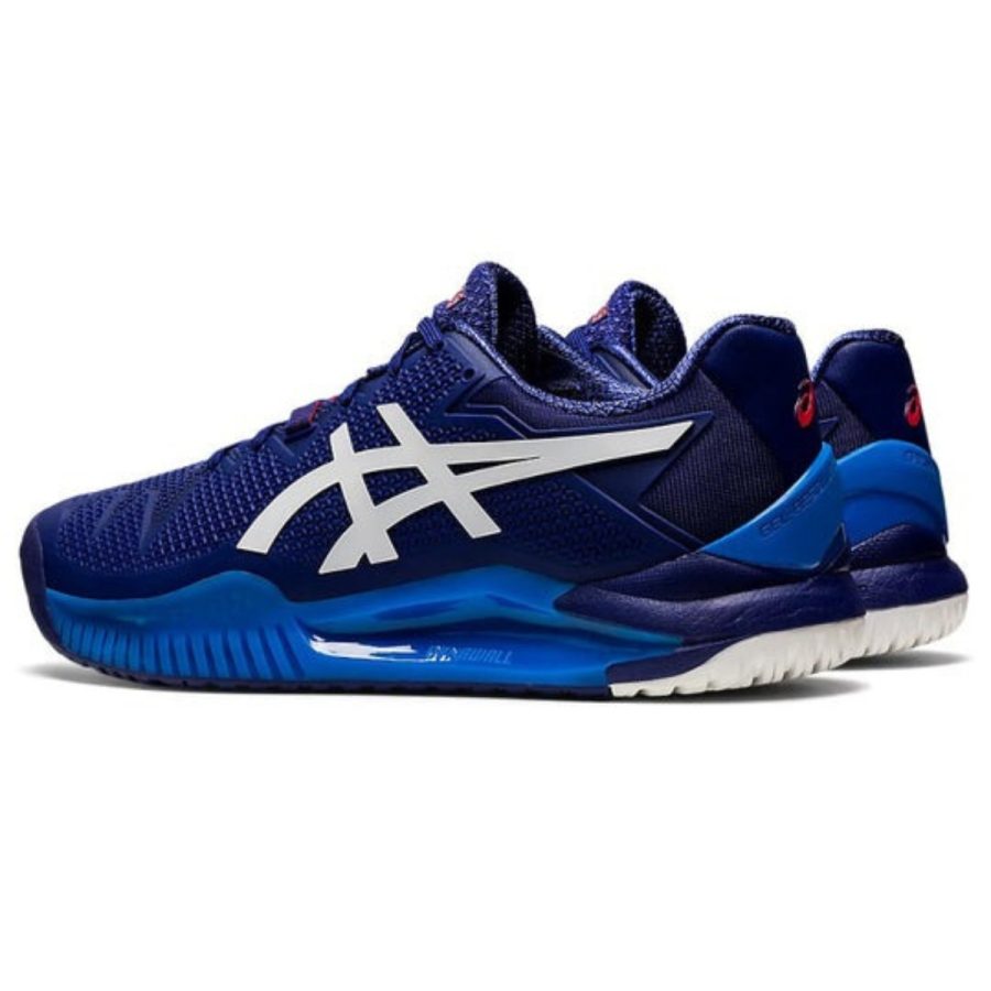 giày asics gel resolution 8 'dive blue' 1041a079-405