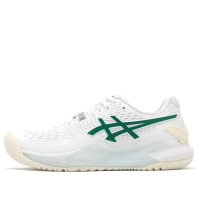 giày asics gel-resolution 9 'white pitch green' 1042a246-101