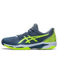 giày asics solution speed ff 2 'steel blue hazard green' 1041a182-402