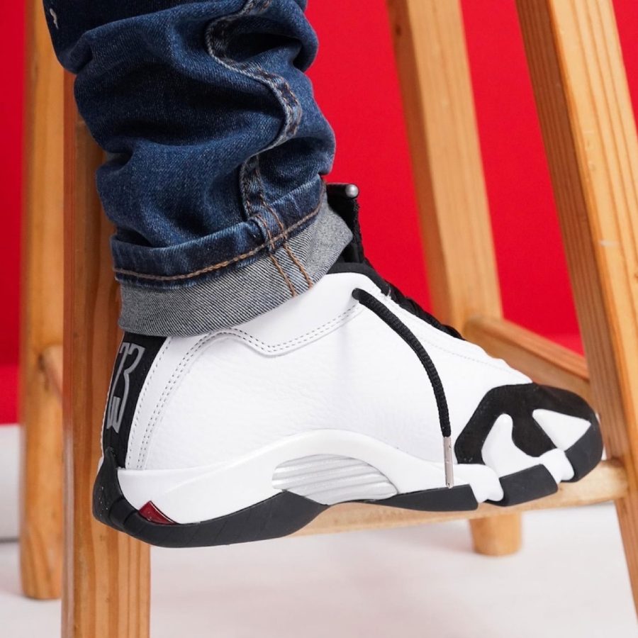 giày air jordan 14 retro 'black toe' 2024 487471-160