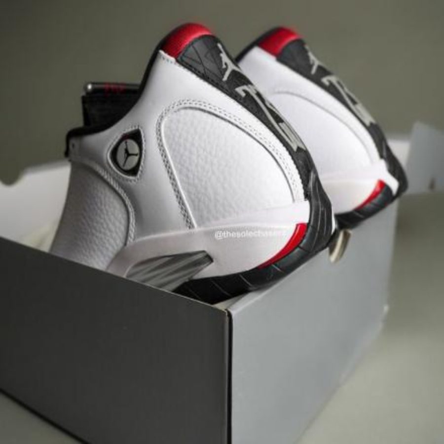 giày air jordan 14 retro 'black toe' 2024 487471-160
